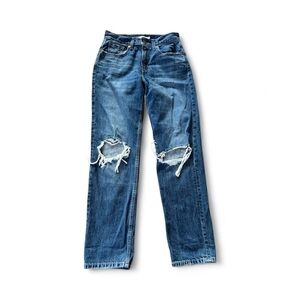 Levi's Blue Straight Leg Women's Jeans